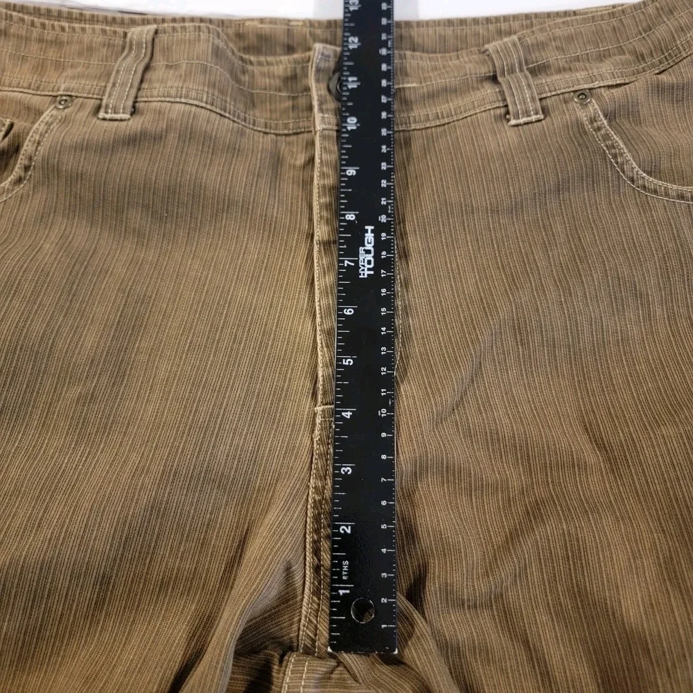 Kuhl Exile Kord Pants Men's 38x32 Brown Vintage Patina Dye Pants Outdoors Hiking - Picture 8 of 9